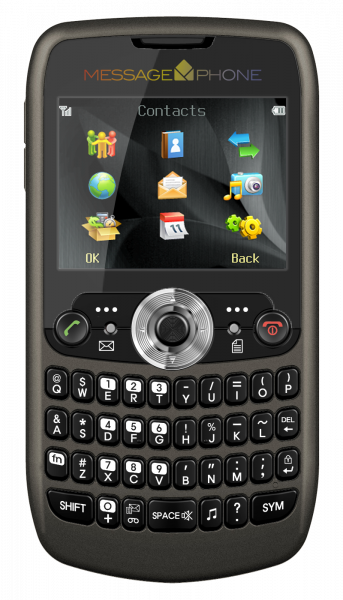 Synchronica MessagePhone - самый бюджетный QWERTY смартфон (2 фото)