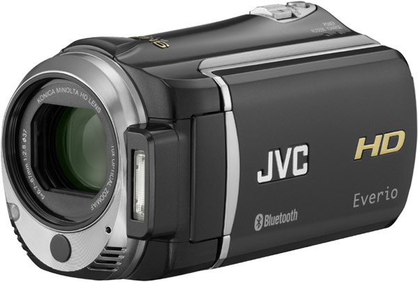JVC Everio GZ-HM550 - Full HD камкордер с поддержкой Bluetooth (видео)