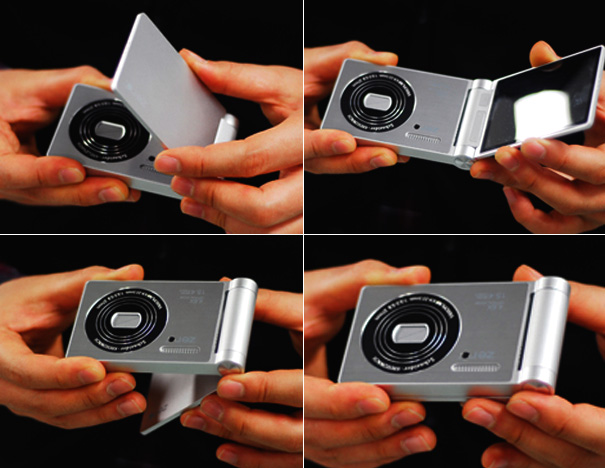 ZERO - концепт фотокамеры с поворотным дисплеем
