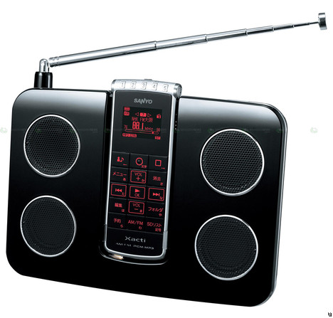 Sanyo Xacti ICR-XRS120MF - диктофон со встроенным радио