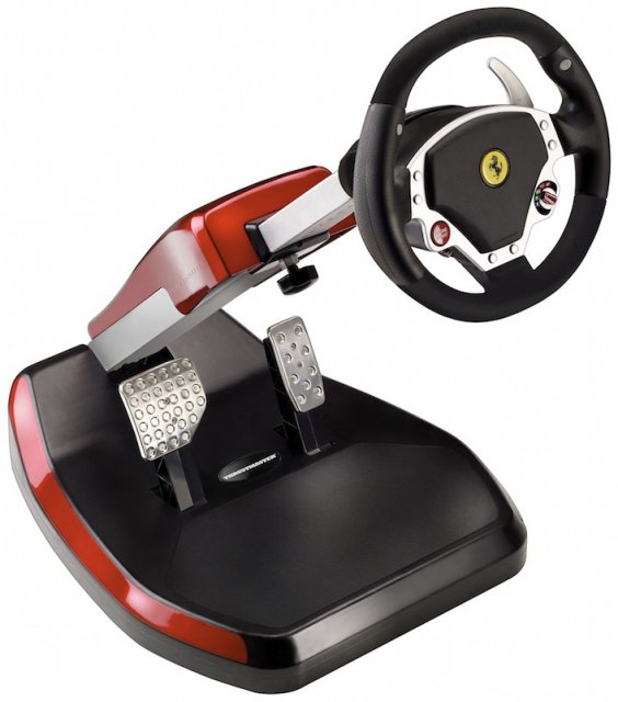 Ferrari Wireless GT Cockpit 430 Scuderia Edition - комплект для 
геймера (4 фото)