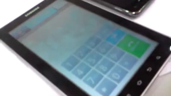 Samsung Galaxy Tape - 7-дюймовый интернет планшет (видео)