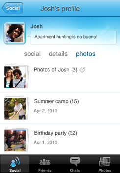 Microsoft выпустил интернет-пейджер Live Messenger для iPhone, iPod touch и iPad (5 фото)