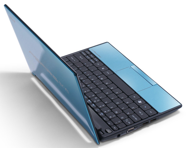 Acer Aspire One D255 - нетбук с двухъядерным процессором (4 фото)