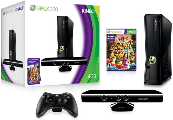 Новый Xbox 360 4 ГБ + сенсор Kinect + игра за 299 евро (7 фото)