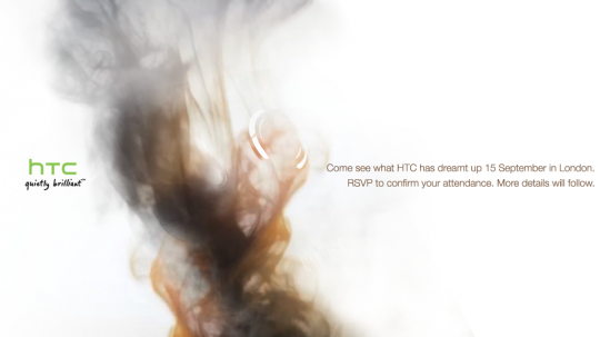 HTC рассылает приглашения на презентацию 15 сентября