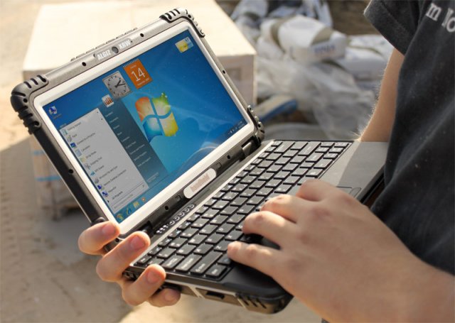 Algiz XRW - ноутбук, который можно ронять (10 фото)