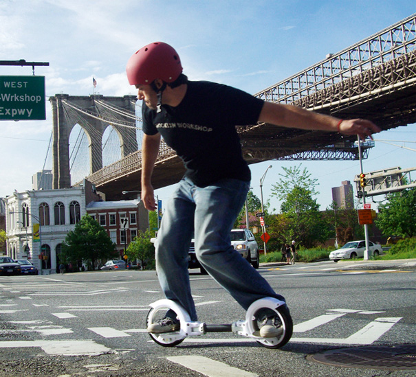 FreeRider SkateCycle - скейтборд нового поколения (видео)