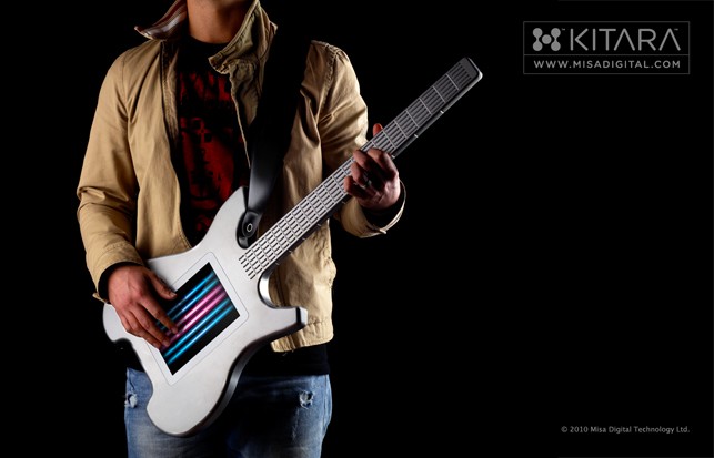 Kitara - гитара с сенсорным дисплеем (9 фото + видео)