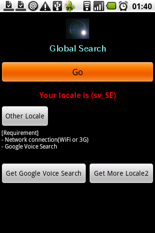 Global Searcher 1.0.3 - глобальный голосовой поиск