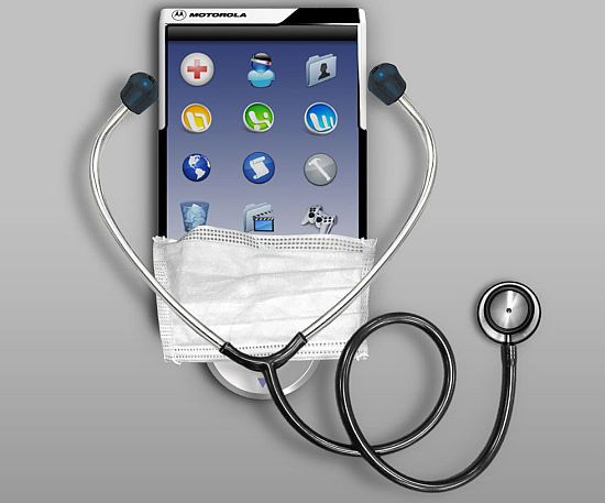 Motoworkr - концепт смартфона для медиков (3 фото)