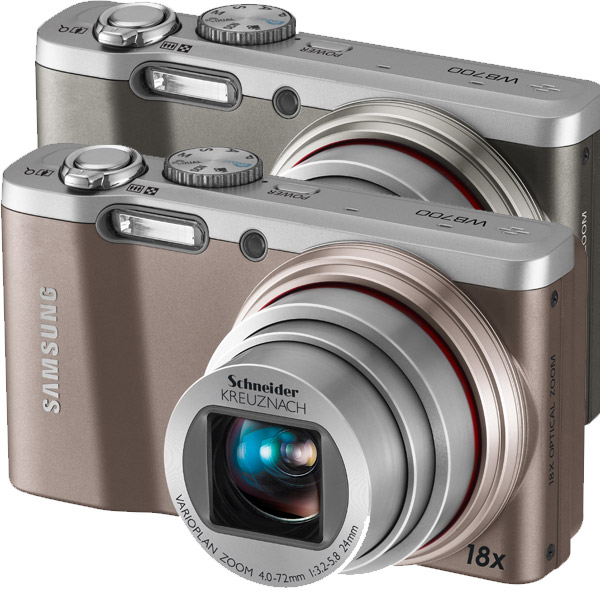Samsung WB700 - компатный фотоаппарат с 18-кратным зумом (3 фото)