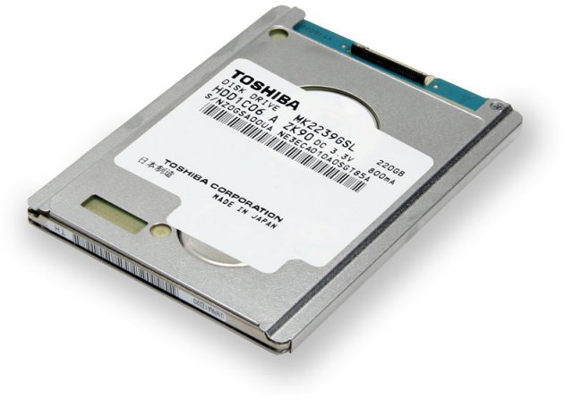Toshiba представляет новый 1,8-дюймовый жесткий диск (4 фото)