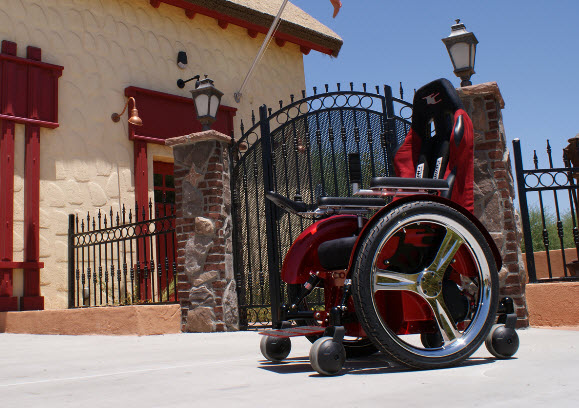 Speedster Wheelchair - "спортивная" инвалидная коляска (7 фото)