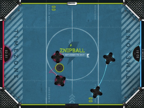 Znipball: оригинальный аэрохоккей [App Store HD] 