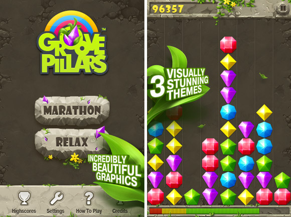 Groove Pillars: медитативная головоломка [App Store] 