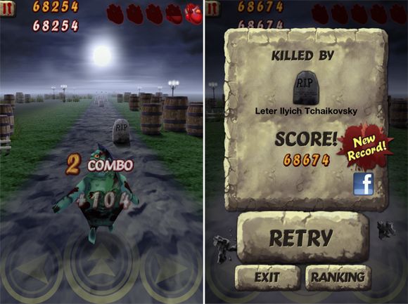 Zombie Runaway: держите мёртвого [App Store + HD] 