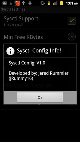 Sysctl Config *Root* 1.0 - Изменение параметров ядра