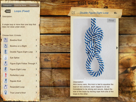 Knot Guide. Учебник по морским узлам [App Store + HD] 