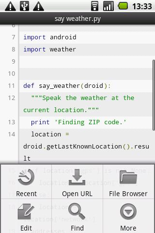 ColorViewSource 1.0 - Просмотр исходного кода с подсветкой синтаксиса для Android