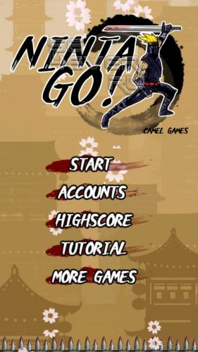 Ninja Go! 1.0.1 - Прыгаем, взбираемся вверх, делаем различные трюки