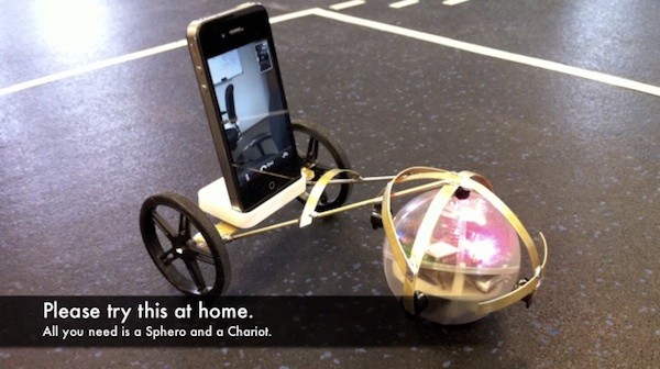 iPhone-колесница (видео)