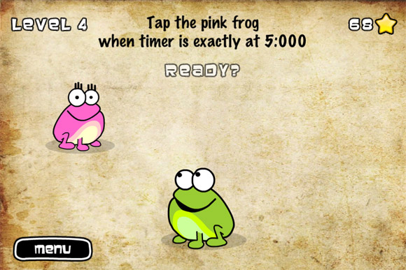 Tap The Frog. Проверка реакции [App Store + HD] 