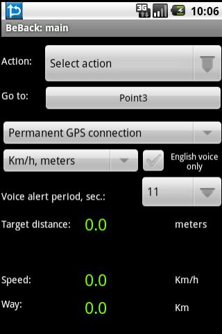 BeBack 1.3 light - Голосовой GPS навигатор грибника-рыболова