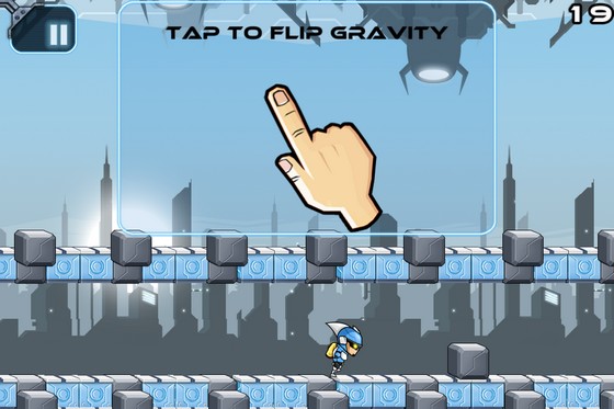 Gravity Guy: физикам вход воспрещён [App Store] 