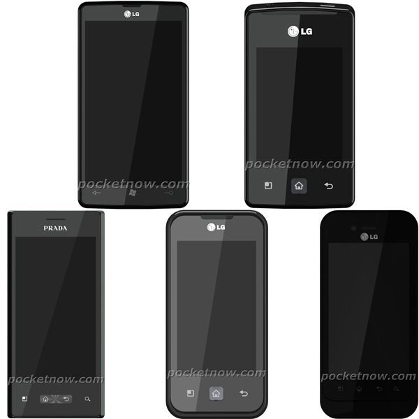 5 неанонсированных смартфонов LG