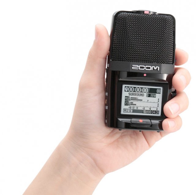 Портативный диктофон Zoom H2n (14 фото + видео)