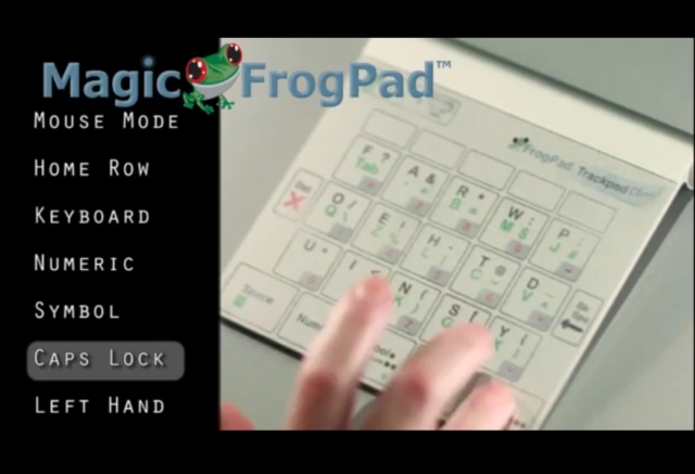 Превращение трекпада Apple Magic Trackpad в клавиатуру (видео)