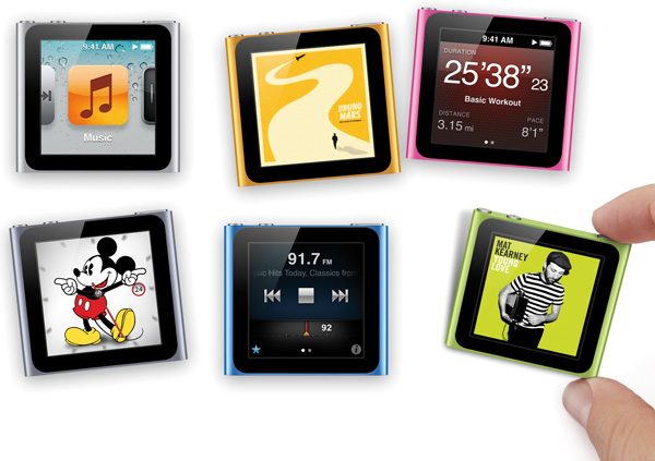 Обновленные iPod touch и iPod nano (9 фото)