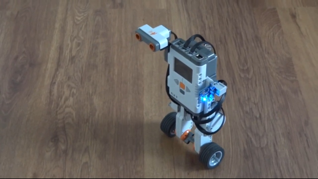 Гироскоп для конструктора Lego Mindstorms NXT (видео)