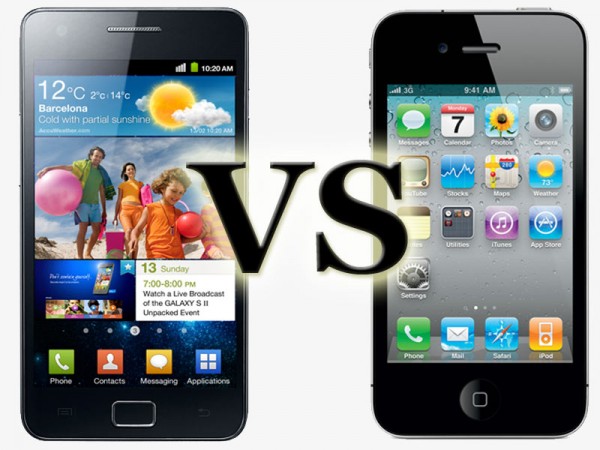 Краш-тест смартфонов iPhone 4S и Samsung Galaxy S II (видео)