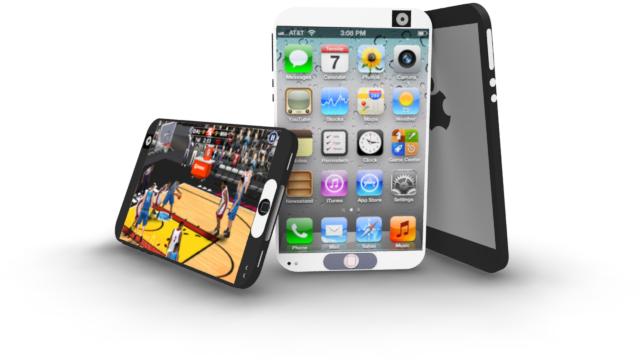 Apple iPhone 5 - очередной концепт суперфона с процессором от Samsung (5 фото)