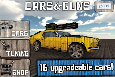 Cars And Guns 3D v1.1 - гонки из картона