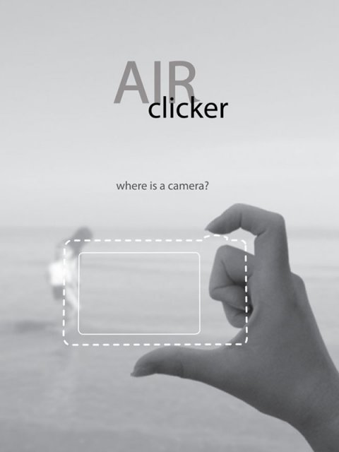 Air Clicker - концептуальная невидимая камера (3 фото)