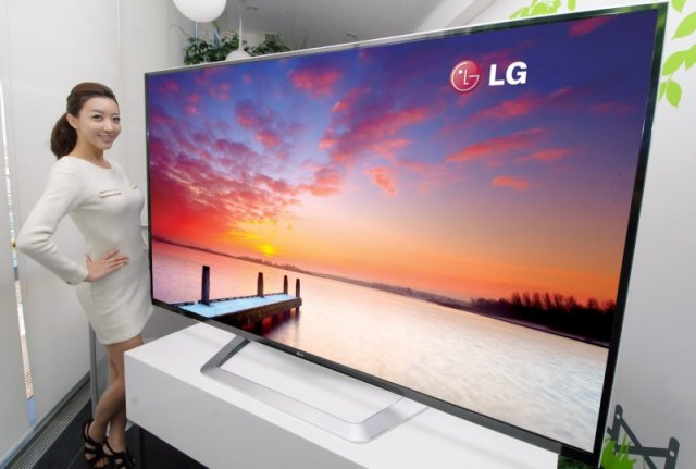 "Ultra definition" - 84-дюймовый 3D-телевизор от LG (3 фото)