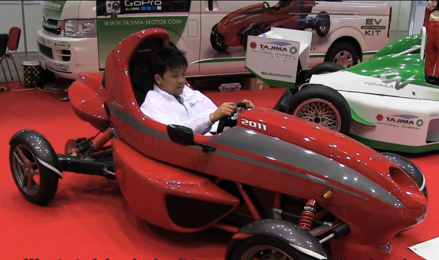 Tajima Mini Sport - электромобиль для развлечений (видео)