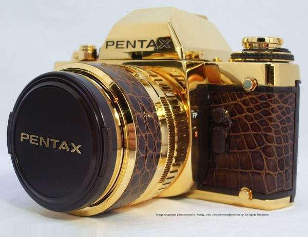 Pentax LX Gold - фотоаппарат из чистого золота (5 фото)