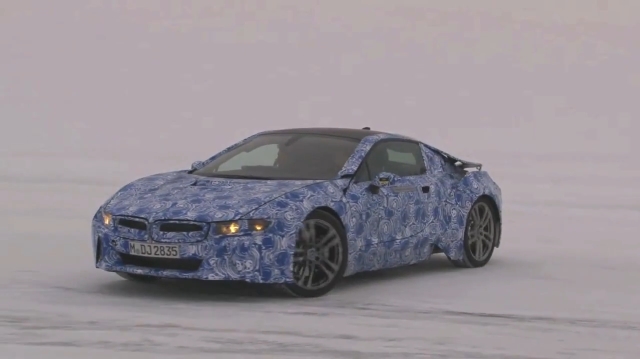 Тест-драйв прототипа BMW i8 (видео)