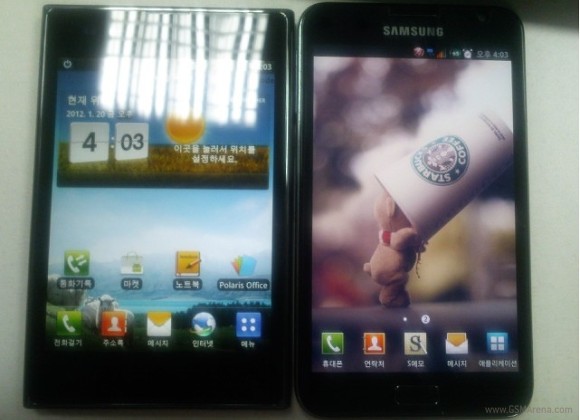 Сравнение смартфонов LG Optimus Vu и Samsung Galaxy Note (2 фото)