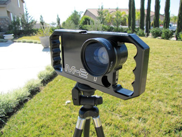 M-27 Camera Mount - корпус с объективом для iPhone (5 фото)