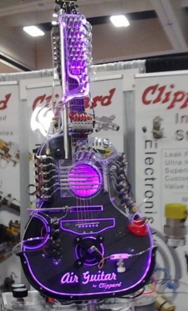 Finally, a real air guitar that actually plays music (video)