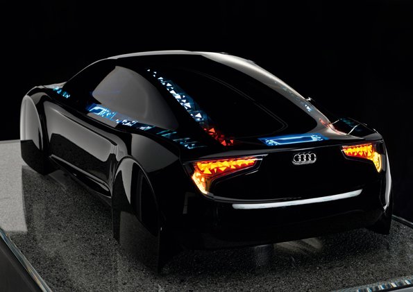 Audi Visions – автомобиль с OLED-кузовом (видео)