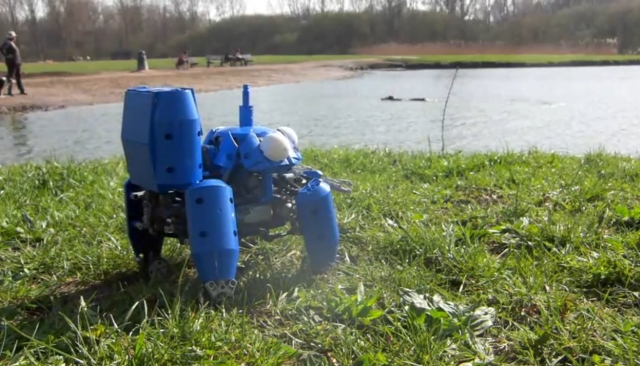 Робот-Tachikoma из конструктора Lego (видео)