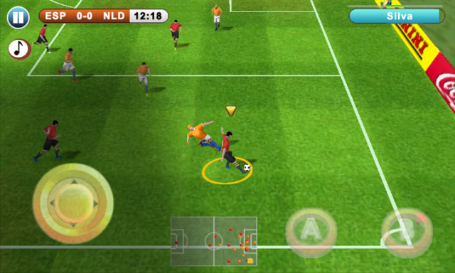 Real Football - симулятор от Gameloft 
