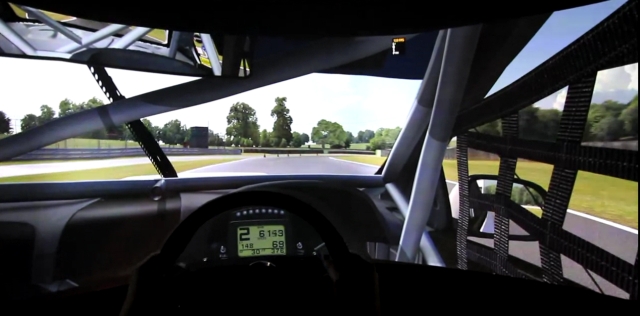 Supercar company's simulator immerses you in a racing experience (video)