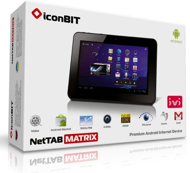 iconBIT NETTAB MATRIX - бюджетный планшет с отличными характеристиками